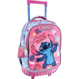 Must Τσάντα Trolley Δημοτικού 34x20x44 με 3 Θήκες Lilo & Stitch