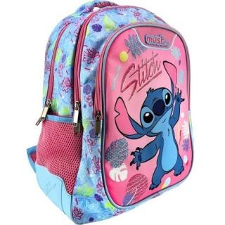 Must Τσάντα Πλάτης 32x18x43 με 3 Θήκες Lilo & Stitch