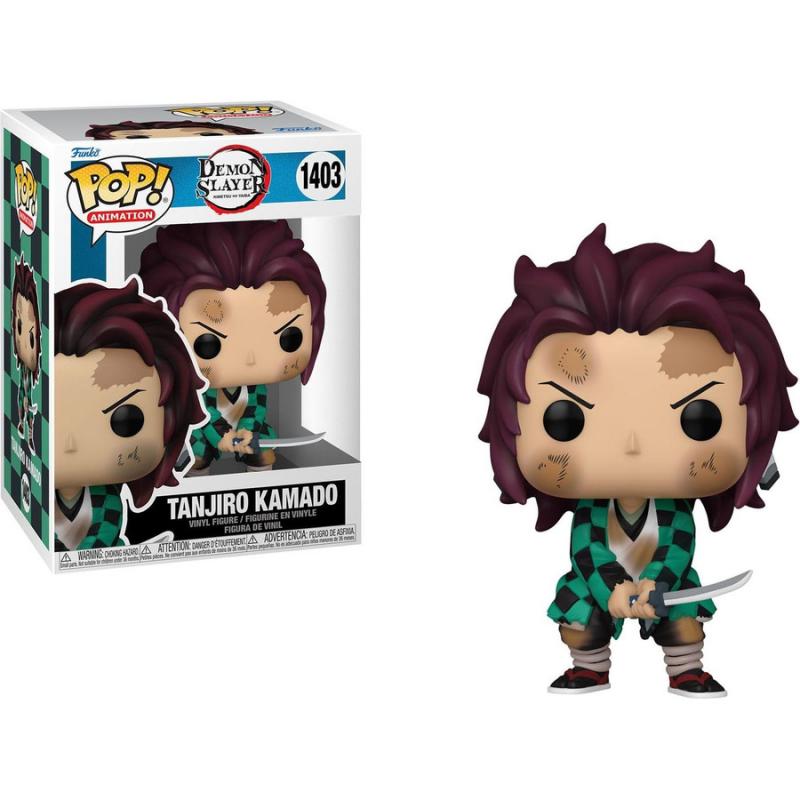 Funko Pop! Animation: Demon Slayer Kimetsu No Yaiba - Tanjiro Kamado (Training) #1403 Vinyl Figure