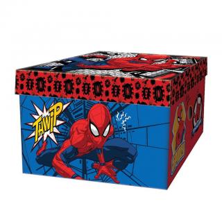 Κουτί Αποθήκευσης από Χαρτόνι 33χ24χ18 εκ. Spiderman