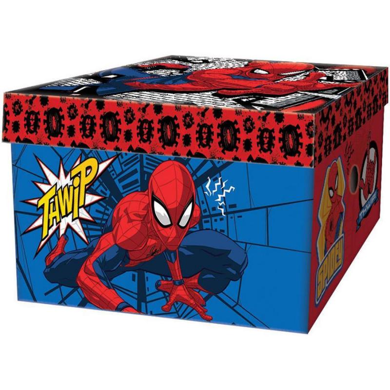 Κουτί Αποθήκευσης από Χαρτόνι 33χ24χ18 εκ. Spiderman