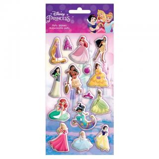 Αυτοκόλλητα Puffy Disney Princess 10x22 εκ.