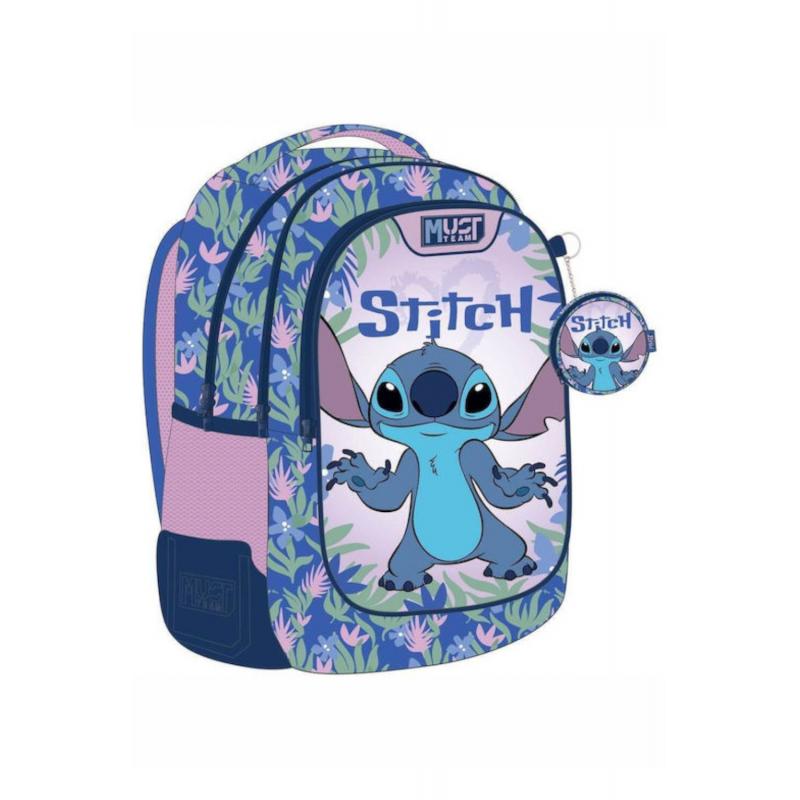 Must Τσάντα Πλάτης 3 Θήκες 32x18x43 εκ. Disney Lilo & Stitch