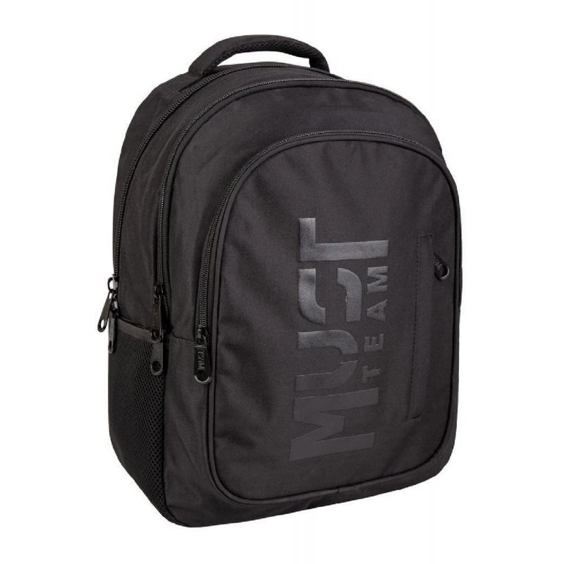 Must Τσάντα Πλάτης 3 Θήκες Must Team Eternal 32x18x43 Μαύρη