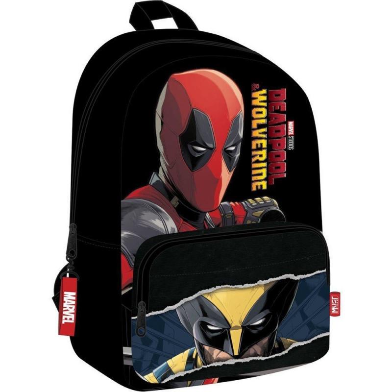 Must Τσάντα Πλάτης 1 Κεντρική Θήκη 29x17x41 εκ. Deadpool & Wolverine