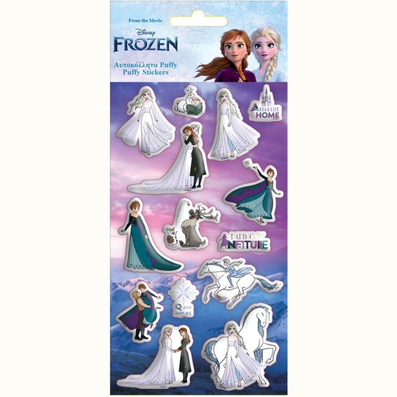 Αυτοκόλλητα Puffy 10x22 εκ. Disney Frozen