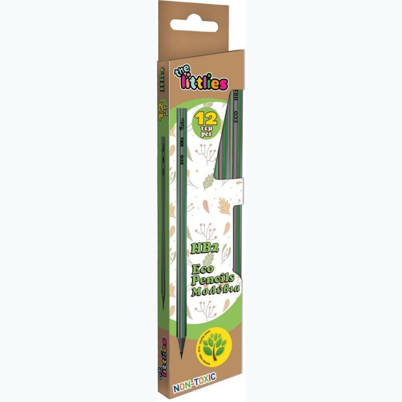 Μολύβια Οικολογικά Non ToxicThe Littlies HB2 12 τεμ.
