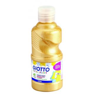 Τέμπερα Μπουκάλι 250 ml Χρυσό Μεταλλικό Giotto Extra Quality