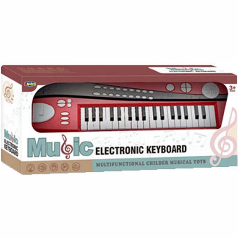 Αρμόνιο Επιδαπέδιο με Σκαμπώ, 37 Πλήκτρα (63.5χ17.5χ64 cm)