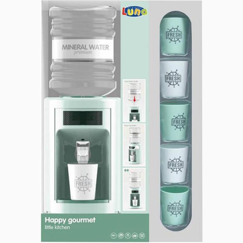 Τιρκουάζ Σετ Ψύκτης 24χ12,2χ35.3 cm Luna