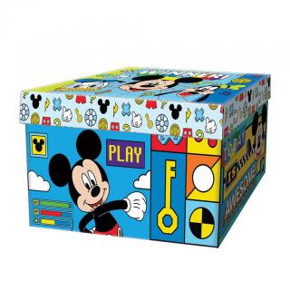 Κουτί Αποθήκευσης από Χαρτόνι 33χ24χ18 εκ. Mickey