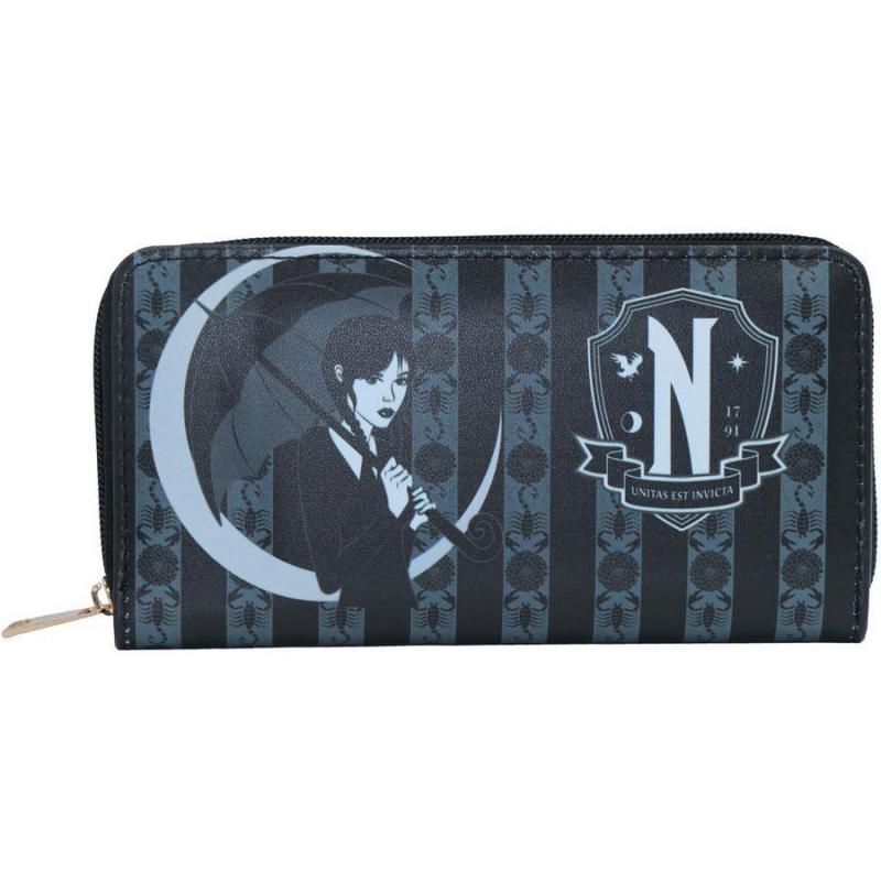 Πορτοφόλι 19x10 Wednesday Black