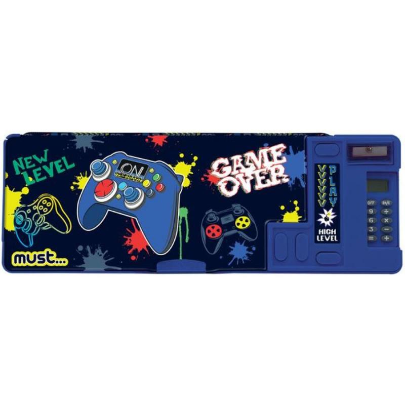 Must Κασετίνα με Μαγνητικό Κούμπωμα Game Over New Level