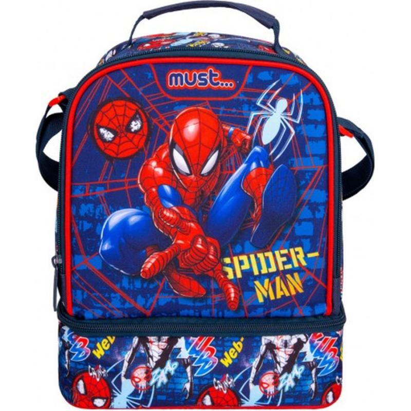 Must Τσαντάκι Φαγητού 22χ16χ28 Ισοθερμικό Marvel Spiderman