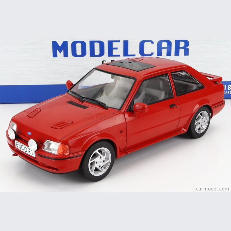 1:18 MCG Ford Escort RS Turbo Red