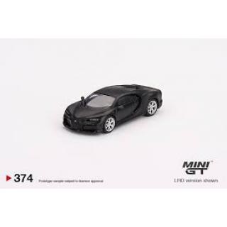 1:64 Mini GT Bugatti Chiron Super Sport 300+ Matte Black #374