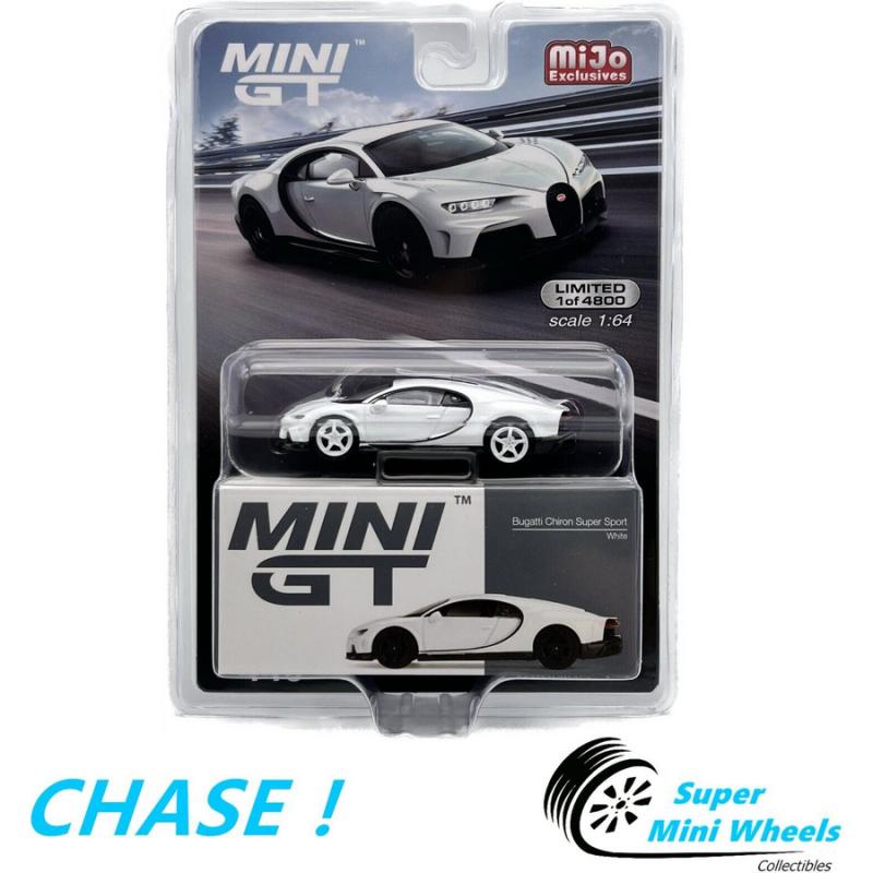 1:64 Mini GT Bugatti Chiron Super Sport White #440