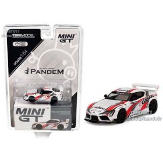 1:64 Mini GT Pandem Toyota GR Supra V 1.0 Team Cusco Racing 2021 Formula Drift Japan #364