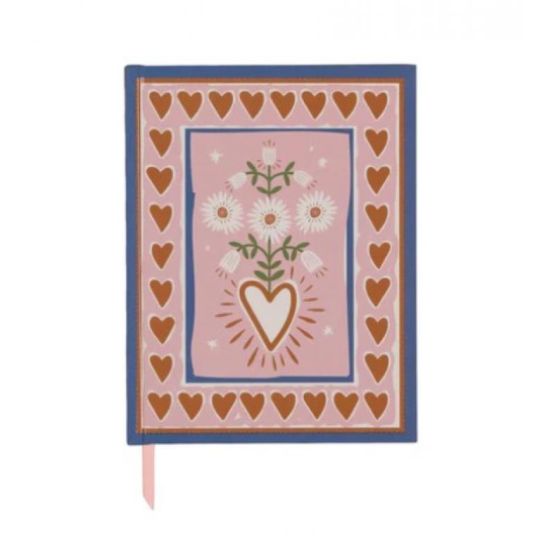 Designworks Σημειωματάριο A5 Ριγέ A Dopo Hearts