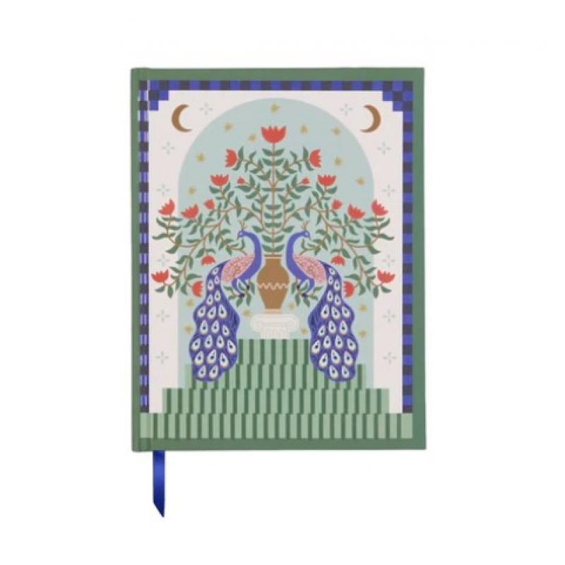 Designworks Σημειωματάριο A5 Ριγέ A Dopo Peacock