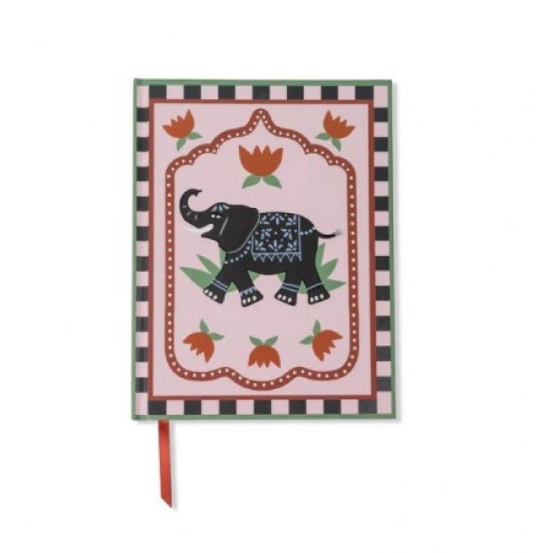 Designworks Σημειωματάριο A5 Ριγέ Elephant