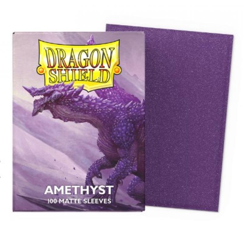 Dragon Shield Standard Sleeves - Matte Amethyst (100 Sleeves)