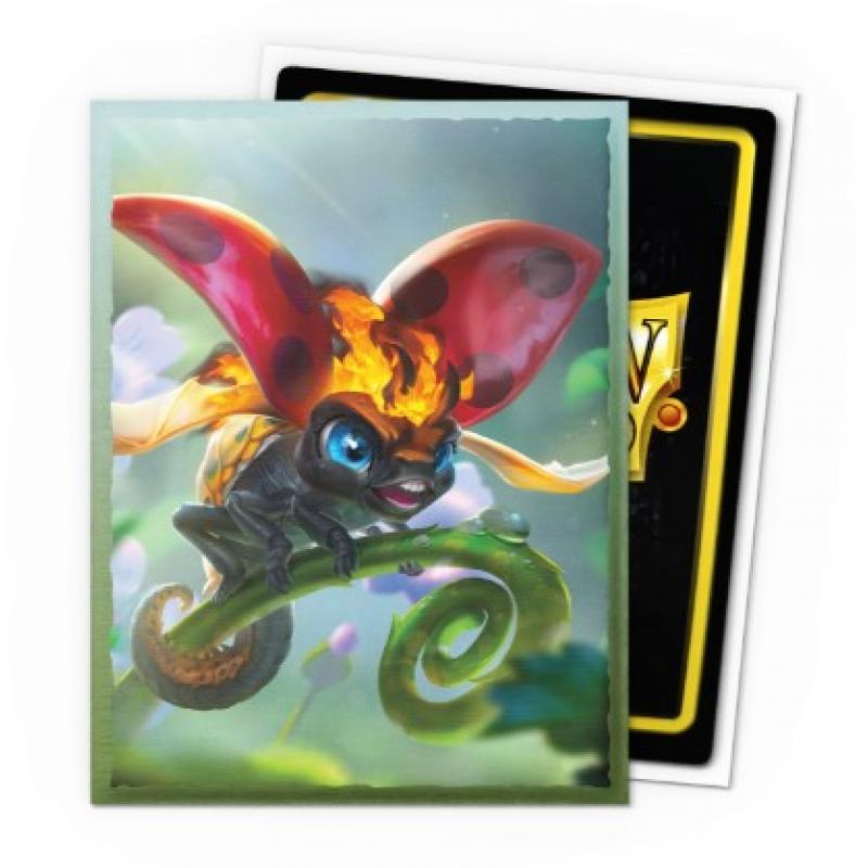 Dragon Shield Brushed Art Sleeves Standard Size - The Burnbug (100 Sleeves)