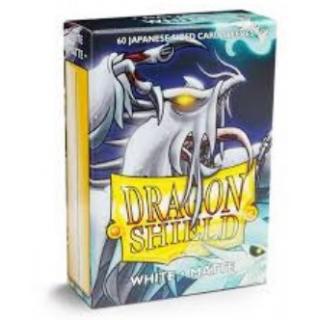 Dragon Shield Small Sleeves - Japanese Matte White (60 Sleeves)