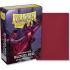 Dragon Shield Japanese Size - Blood Red (80 Matte Sleeves)