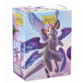 Dragon Shield Brushed Art Sleeves Standard Size - The Whiskerwing (100 Sleeves)