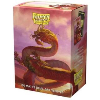 Dragon Shield Standard Art Sleeves - Wood Dragon 2024 (100 Sleeves)