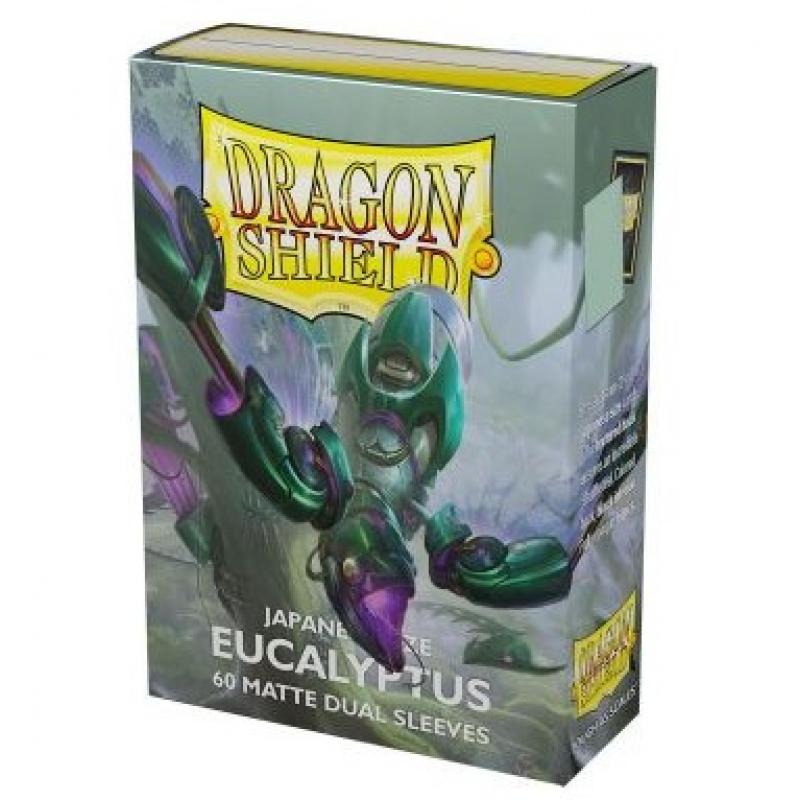 Dragon Shield Japanese size Matte Dual Sleeves - Eucalyptus 'Lehel' (60 Sleeves)