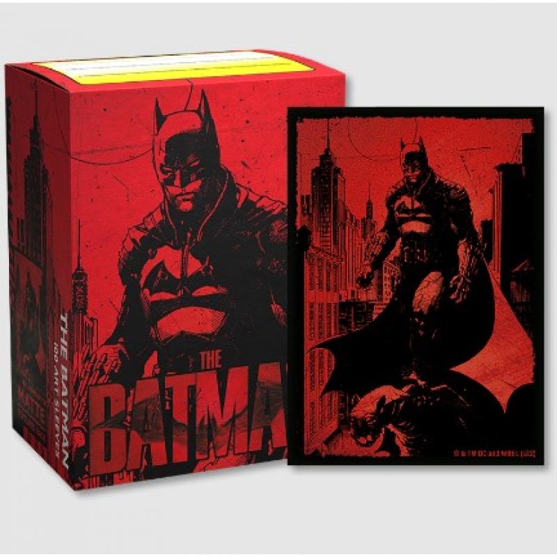 WB100 Matte Black Art Sleeves - The Batman (100 Sleeves)