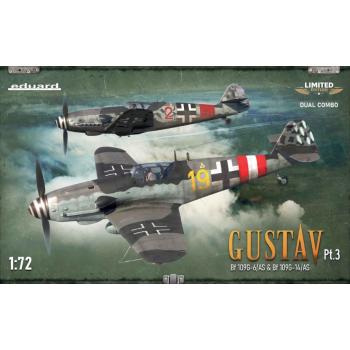 Eduard Plastic Kits: 1:72 Gustav Pt. 3 Dual Combo Limited