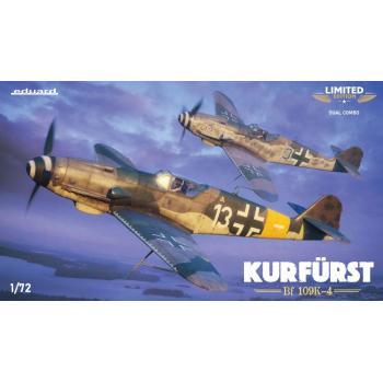 Eduard Plastic Kits: 1:72 Kurfarst Bf 109K-4 Dual Combo Limited Edition