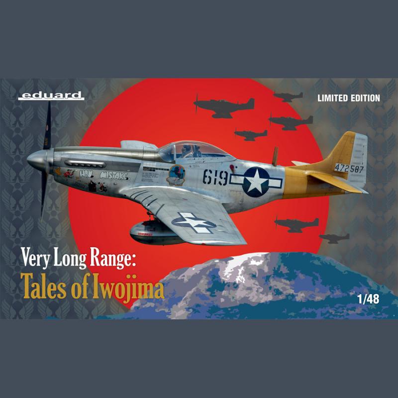 Eduard Plastic Kits: VERY LONG RANGE: Tales of Iwojima, Limited Edition in 1:48