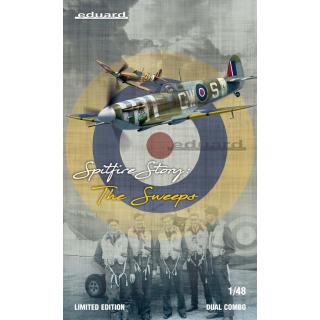 Eduard Plastic Kits: Spitfire Story The Sweeps, Limited edition in 1:48