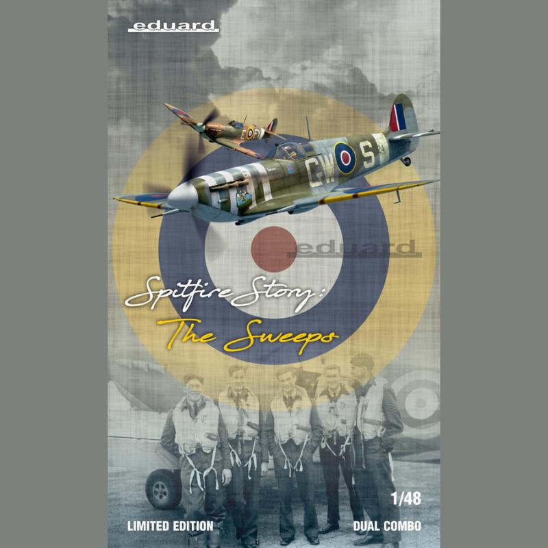 Eduard Plastic Kits: Spitfire Story The Sweeps, Limited edition in 1:48