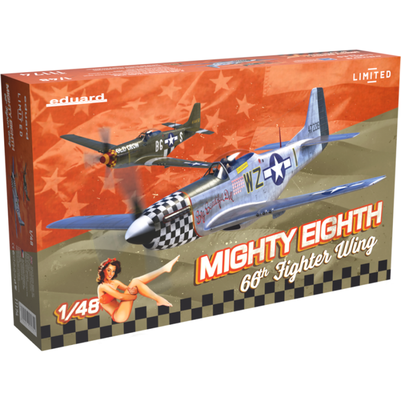 Eduard Plastic Kits: MIGHTY EIGHT: 66th Fighter Wing 1/48 Limited edition in 1:48