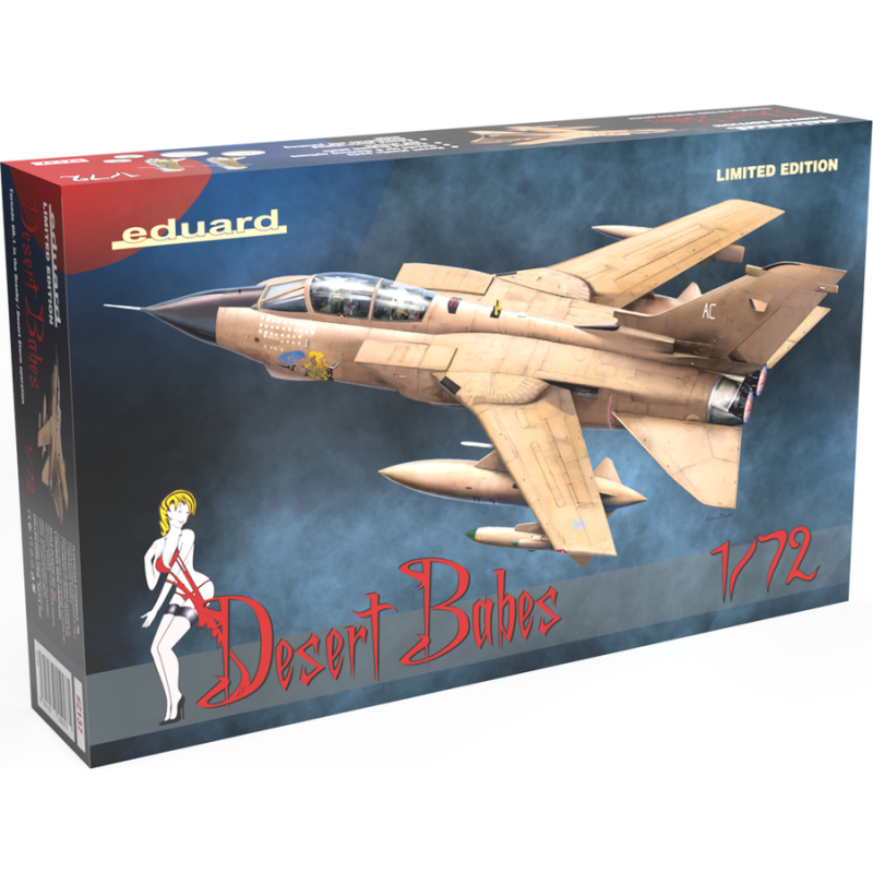 Eduard Plastic Kits: Desert Babes, Limited edition in 1:72