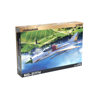 Eduard Plastic Kits: MiG-21PFM Profipack in 1:72