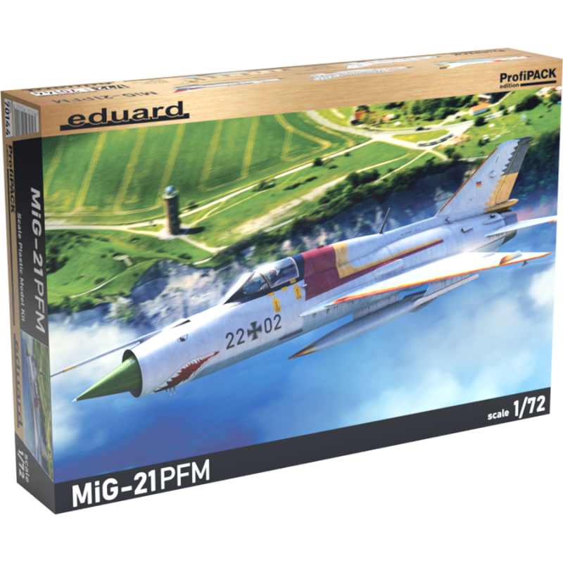 Eduard Plastic Kits: MiG-21PFM Profipack in 1:72