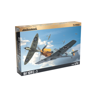 Eduard Plastic Kits: Bf 109E-3 Profipack in 1:72