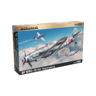 Eduard Plastic Kits: Bf 109G-10 Mtt Regensburg Profipack in 1:48