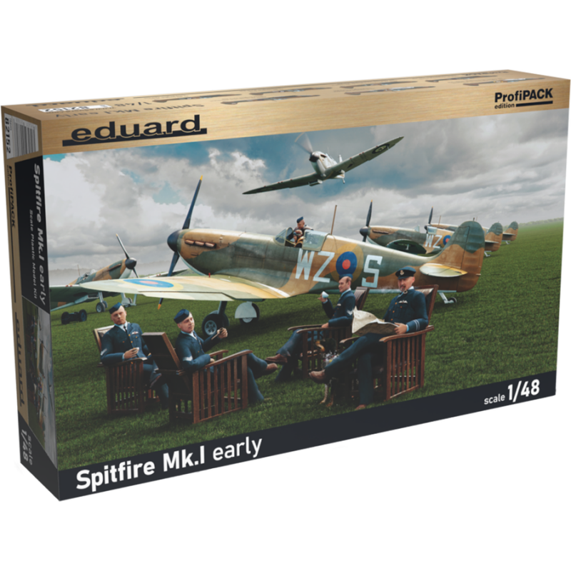 Eduard Plastic Kits: Spitfire Mk.I early, Profipack in 1:48