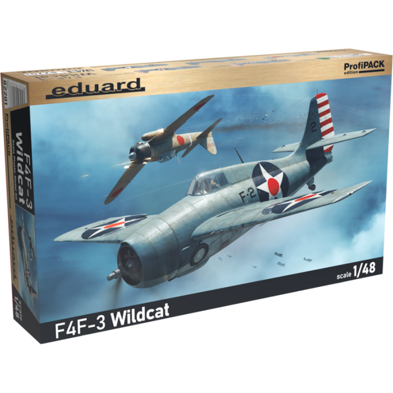 Eduard Plastic Kits: F4F-3 Wildcat in 1:48