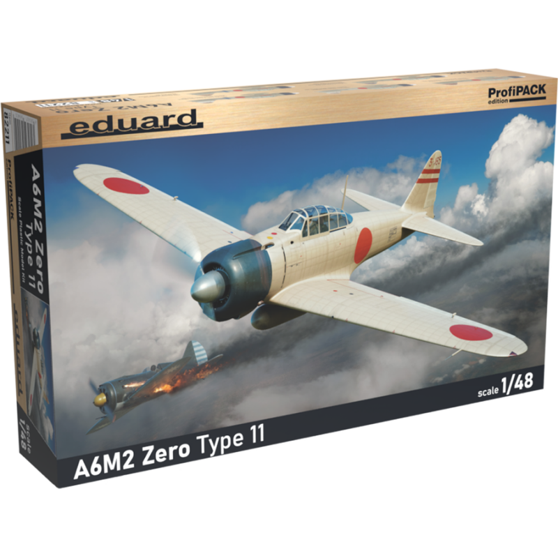 Eduard Plastic Kits: A6M2 Zero Type 11 1/48 in 1:48