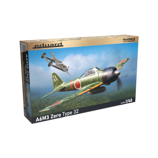 Eduard Plastic Kits: A6M3 Zero Type 32 Profipack in 1:48