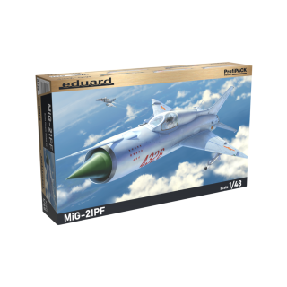 Eduard Plastic Kits: MiG-21PF, Profipack in 1:48