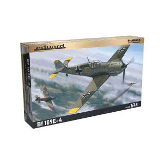 Eduard Plastic Kits: Bf 109E-4, Profipack in 1:48